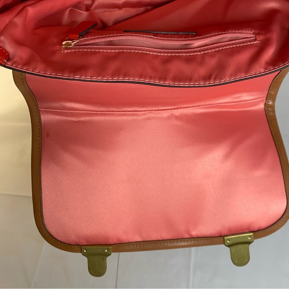 Coach Poppy Large Dylan Satchel Purse Handbag Shoulder Crossbody Leather 22427 - Picture 7 of 11